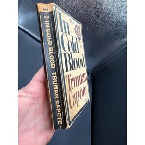In Cold Blood Truman Capote First Edition Paperback 19655 New American Library